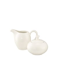 Seltmann Weiden Milch- & Zuckerset Savona Fine Diamond 2er Set creme - SAVONA - creme