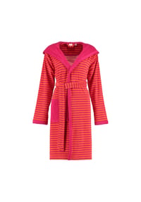 ESPRIT - Bademäntel Damen Kapuze Striped Hoody raspberry - 001 - rosa