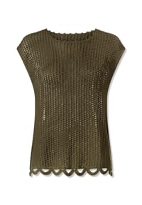 heine - Pullover - khaki
