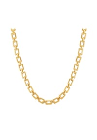 Luluandjane - Damen Kette aus Metall-Legierung in Gelbgold - gelbgold