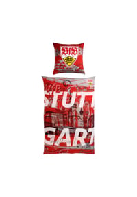 VfB Stuttgart Bettwäsche - Garnitur 135x200 cm - MEHRFARBIG