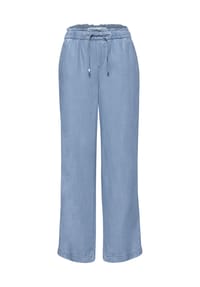 STREET ONE STUDIO - Paperbag-Hose, Tunnelzug, für Damen - 17057 LIGHT BLUE