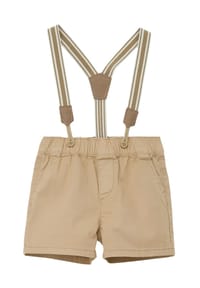 s.Oliver - Shorts, Hosenträger, für Kinder - 8195 BROWN