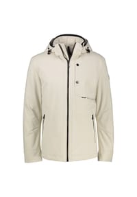 LERROS - Herren Struktur-Blouson in Übergrößen - FOAM WHITE