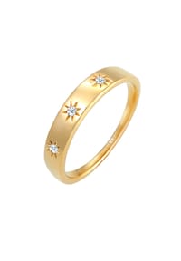 elli. DIAMONDS - Ring Verlobung Stern Diamant (0.045Ct.) 585 Gelbgold - Gold
