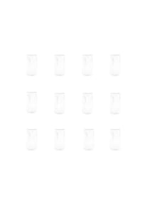 mulex® - Glas Set Stripe Riffel Longdrink-Glas - Transparent 2x