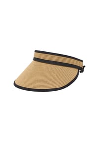 MANGUUN - Visier, geflochten, für Damen - BEIGE/BLACK