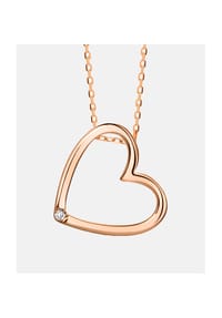Diamant L'eternel - Halskette, mit Diamant, 375 Roségold - rose gold