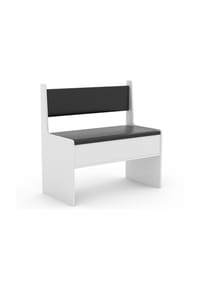 VCM. - Holz Eckbank Sitzbank für Esstisch | Bank mit Truhe | Esal Maße H. 80 x B. 80 x T. 42 cm - Sonoma-Eiche