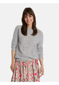 LIEBLINGSSTÜCK - Damen Pullover aus Alpaka-Woll-Mix BabroEP - 430-light blue