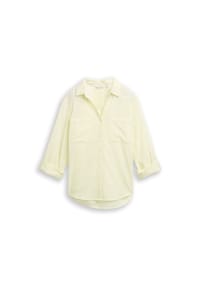 TOM TAILOR - Hemdbluse, Brusttaschen, für Damen - 38887 SOFT LEMON