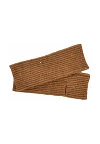 SEEBERGER - Fingerlose Handschuhe, Pailletten, für Damen - 87 NUTRIA