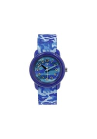 TOM TAILOR - Quarzuhr für Jungen, Edelstahl - Blau