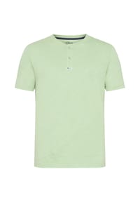S.Oliver Red Label - T-Shirt, Henley-Ausschnitt, für Herren - 0200 WHITE