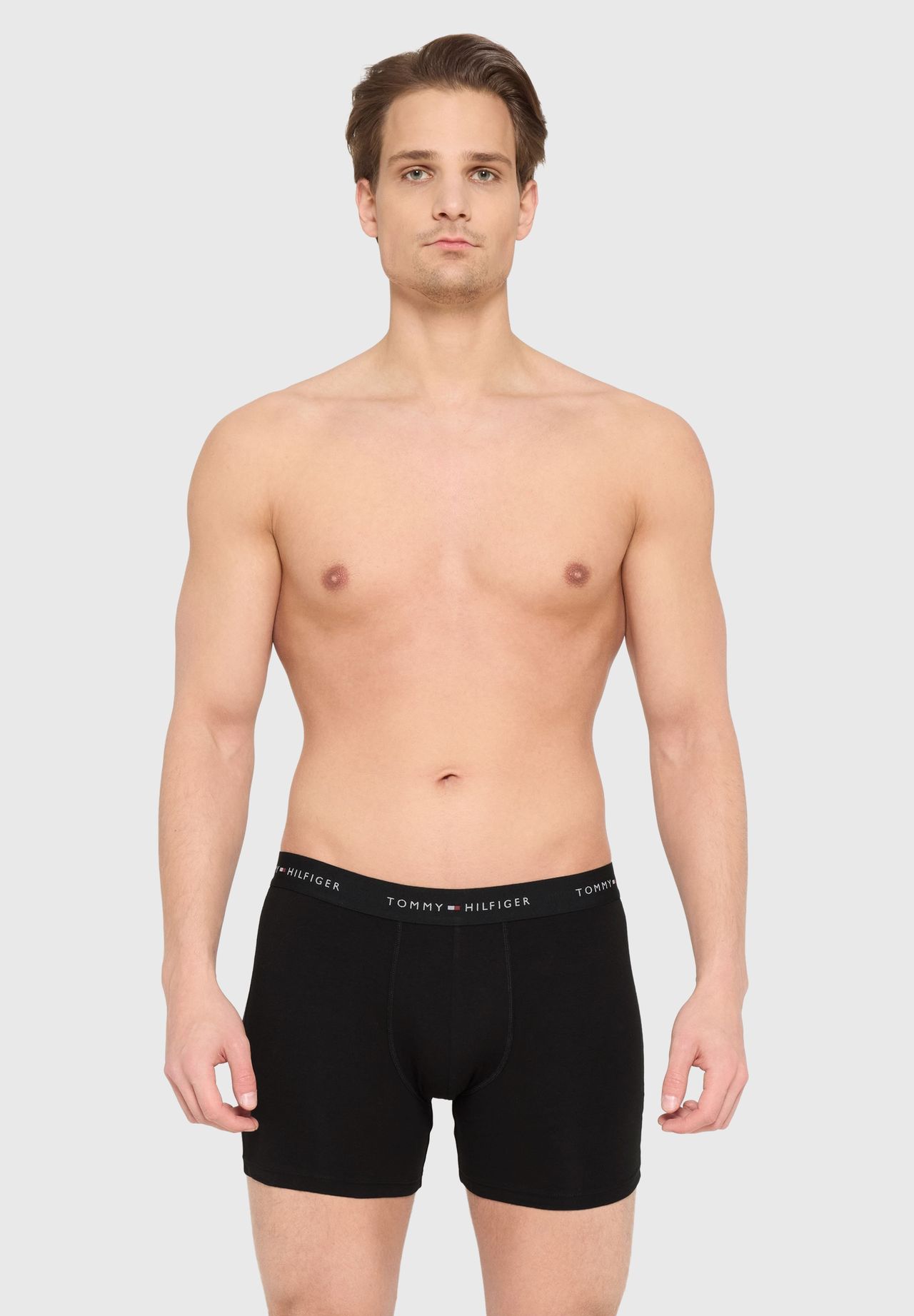 Tommy Hilfiger Pants Signature Ctn Ess, 3Er-Pack, FüR Herren, Schwarz, S