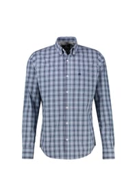 LERROS - Karohemd mit Button-Down-Kragen - ARCTIC BLUE