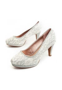 NYREX - Absatzschuh Unne8 Silber - silber
