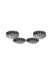Ritzenhoff & Breker Dipschalen Takeo Swing ø 10 cm 12er Set schwarz-weiß - TAKEO - schwarz-weiß