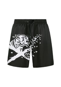 PLEIN SPORT - Badehose - black/white