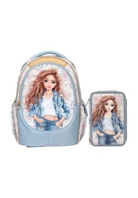 DEPESCHE - Schul-Set FESTIVAL FUN TOPModel 2er Set hellblau - hellblau