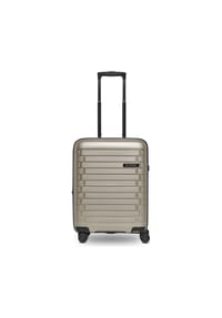 pactastic Collection 04 - Collection 04 THE CABIN + 4 Rollen Kabinentrolley S 55 cm mit Dehnfalte - anthracite-metallic