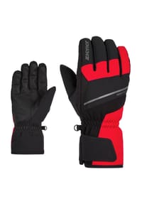 ziener - Fingerhandschuhe "Gezim AS", Aquashield®, wasserdicht, für Herren - 888 RED