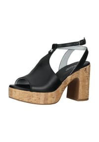 NeroGiardini - Leder Sandalen - Schwarz