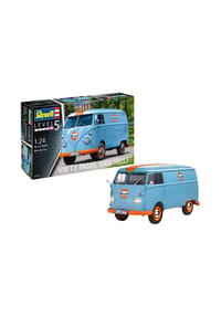 Revell® - Fahrzeug-Modellbausatz VW T1 Panel Van Gulf, 123 Teile, 1:24 - 