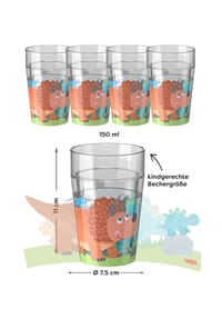 HABA - Becher Glitzerbecher - Bauernhof