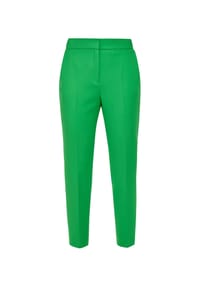 s.Oliver BLACK LABEL - Stoffhose, 7/8-lang, für Damen - 7591  GREEN