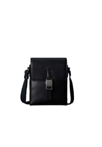 Calvin Klein - Reportertasche, Emblem - BLACK