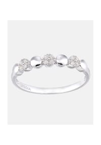 Diamant L'eternel - Eternity Ring, mit 0.08 ct Diamant, 375 Weißgold - white gold