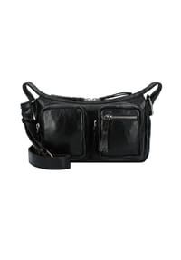 TASCHENDIEB® WIEN Salvatorgasse - Salvatorgasse Umhängetasche Leder 24 cm - black bean