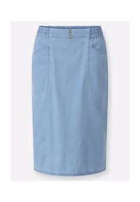 SIEH AN! - Jeans-Rock - blue-bleached