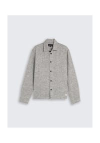 DENIM TOM TAILOR - Overshirt, Regular Fit, Langarm, Kent-Kragen, für Herren - 40639 BLK WHIT