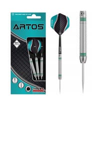 BULL'S® - Steeldarts Artos AR1 Dartpfeile 80% Tungsten Darts-Set Anfänger - artos turquoise