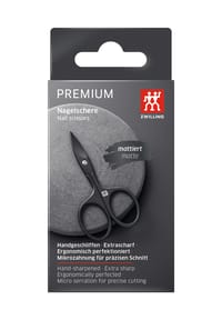ZWILLING PREMIUM - Premium Nagelschere - SCHWARZ