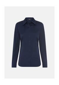 olsen - Bluse mit Knopfleiste - Black
