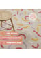 SMART KIDS Wollteppich Confetti 2.0 - handgefertigt aus Wolle und Viskose Bild 12