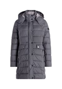 BETTY BARCLAY - Steppjacke mit abnehmbarer Kapuze - Dunkelgrau