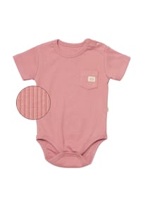 biorganic - Kurzarmbody, Modal/Bio-Baumwolle, unisex - Beige