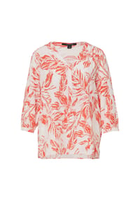 comma, - Shirtbluse, 3/4-Arm, für Damen - 40A5 PINK|ROT