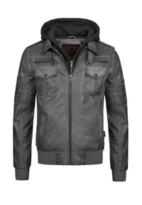 INDICODE - Übergangsjacke Aaron - Black