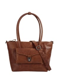 SPIKES & SPARROW® - Shopper Echt Leder - cognac