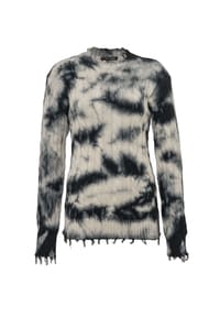CIPO & BAXX® - Pullover WP268 Tie-Dye Optik - ANTHRACITE