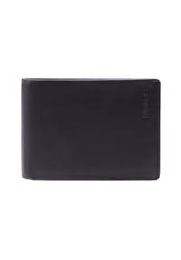 Maître HUNDSBACH - Geldbörse "Wolfram", Leder, RFID-Schutz, für Herren - 900 BLACK