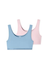 SCHIESSER - Bustier 955 - rosa, blau