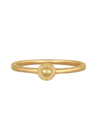 caї - Ring 925/- Sterling Silber ohne Stein - gelb