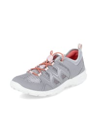 ecco® - Lederimitat Wanderschuhe - Grau