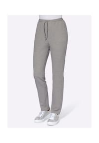 Sieh an! - Jersey-Hose - pink-gemustert